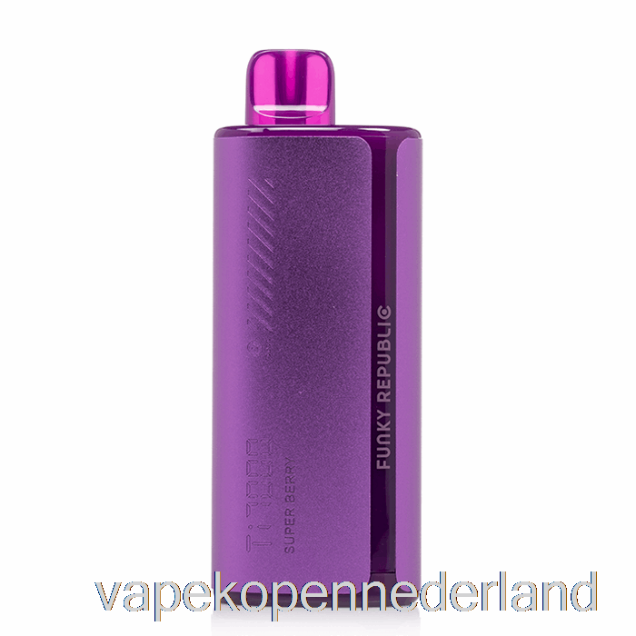 Vape Nederland Funky Lands Ti7000 Wegwerp Super Berry